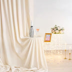 Ivory Backdrop Curtains 30ftx10ft Wedding Polyester Photo Drapes - Image 5