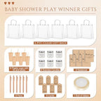 Nuogo 6 Sets New Parent Shower Prizes, Neutral, Classic Style - Image 3
