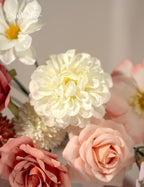 Artificial Flower Box Set Faux Flowers Fake Roses with Stems for DIY - Image 2