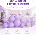 Reusable Inflatable Balloon, Reusable Inflatable Balloon Garland Arch Kit for Parties, Easy Setup Balloon Arch Decoration for Birthday, Wedding & Celebration (7Pcs Purple) - Image 7
