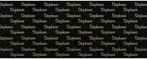 MyPupSocks Personalized Name Multi Name Black Birthday Gift Wrapping Paper Sets Wrapping Paper for Wedding Graduation Anniversary 3 Rolls 58x23 inch - Image 2