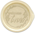 Infusion Wax Seal Baby Stickers - Elegant Self-Adhesive Baby Shower Envelope Seals in 12 Color Options - Perfect for Invitations, Cards, & Party Favors - 25 Pack (Welcome Twins) - Image 2