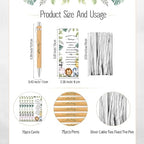 Zhanmai 75 Sets Safari Baby Shower Favors - Image 2