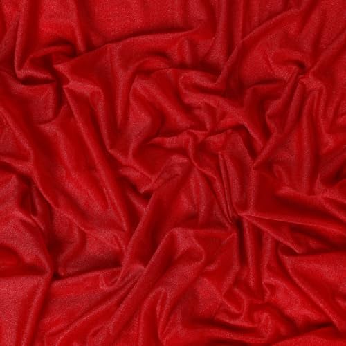 Pack of 10 Yard Chiffon Drapery Fabric, 60" Wide, Multiuse - Red - Image 5