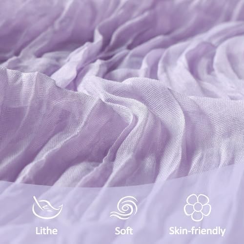 12 Pack 35 x 120 Inch Lilac Purple Table Runner Cheesecloth 10Ft - Image 5