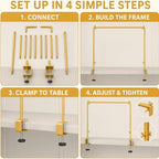 Over Table Arch Kit for Flowers, Garlands and Event Decorations - Image 4