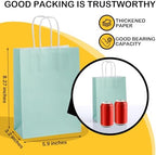 Kolldenn 80 Pack Pastel Small Paper Gift Bags Bulk with Handles - Image 2