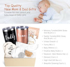 New Mom Gifts for Women, 9 Pcs Best Pregnancy Gifts Basket for New Parents, Gender Reveal Ideas Gift Set for First Time Mom Dad Expecting Parents to Be Gender Reveal Baby Shower Newborn - Image 6