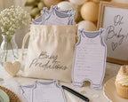 Club Green Baby Shower Prediction Cards and Canvas Bag x 20 - Image 6
