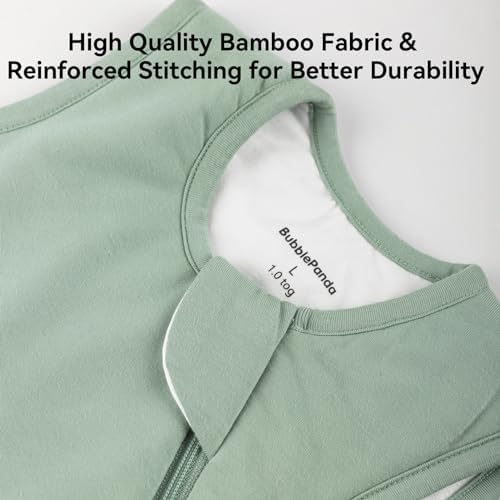 BubblePanda Rayon Made from Bamboo Sleep Sack 12-18 Months Baby 1.0 Tog - Image 5