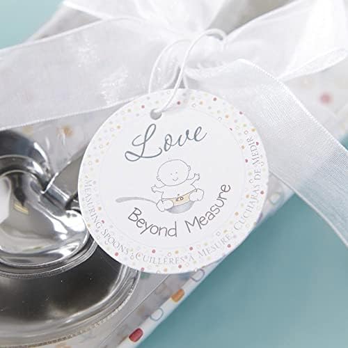 Kate Aspen Love Beyond Measure Heart Shaped Measuring Spoons in Gift Box - Set of 20 - Guest Gift, Party Souvenir Favor or Decorations for Baby Shower - Image 3