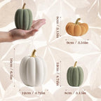 WDS WONDROUS Fall Pumpkin Decor, Faux Artificial Pumpkin for Home Table - Image 4