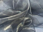 15 Yard Organza Fabric 44" Wide for Wedding Event Décor - Silver Gray by MDS