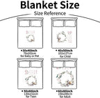 Personalized Baby Milestone Blanket for Boys Girls Baby Month Blanket- First Year Calendar Monthly Growth Chart - White Dog Print Halloween Birthday Gifts for Infant Todder - Image 7