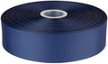 2" X 100 Yards Solid Grosgrain Ribbon for Gift Wrapping Parties, Wedding Decoration, Crafts Sewing (Navy) by Fondersy