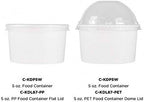 Karat [5oz - 1000 ct] Paper Ice Cream Cups for Hot/ Cold Food - Ideal for Ice Cream, Gelato, Yogurt and Snacks - White (C-KDP5W) - Image 6