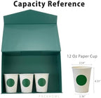 PACKHOME 6 Large Dark Green Gift Boxes 13.5x9x4.1in with Magnetic Lids - Image 3