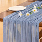 10 Pack Cheesecloth Table Runner Fall Boho Gauze Wedding Party Home Decor - Image 2
