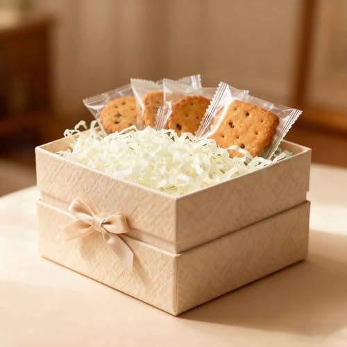 Tisspoms 10LB Ivory Crinkle Cut Paper Shred Filler, Crinkle Paper Shreds - Image 4