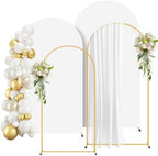2 Pack Arch Backdrop Stand and Cover Set (7.2FT/6FT), Balloon Arch Stand by Unknown