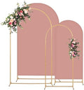 Toolterritary Metal Arch Backdrop Stand and Cover Set, 7.2FT, 6FT Party Backdrop, Easy to Assemble, Backdrop Stand for Parties, Birthday, Baby Shower by Unknown