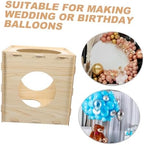 Balloon Size Marker Wood Box Measurement Sizer with 9 Holes Cube - Image 4