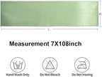 50 Pack Sage Green Satin Chair Bows, Sage Chair Ribbons for Wedding Decor - Image 5