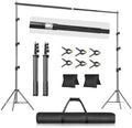 EMART 9.2x10FT Backdrop Stand Adjustable Back Drop Stand for Party Wedding by EMART