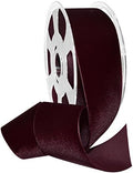 Morex Ribbon Velvet Ribbon Nylvalour, 2"" x 11 Yd, Burgundy (01250/10-434) by MorexRibbon