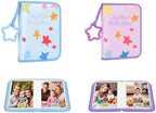 2Pack Baby's My First Photo Album for Baby Holds 21 4x6 Photos, Baby Photo Album Soft Cloth Family Book, My First Family Album for 4x6 Baby Shower Kids Toddlers Family Pictures, Toddler Photo Album by Xfveiwoo