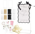 White 2Pack Wedding Welcome Sign Stand White Easel Stand for Sign Poster by Victawks