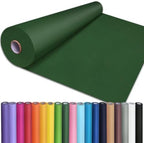 PerkHomy 24" x 2,400" (200') Dark Green Kraft Paper Roll for Craft Bulletin Board Paper Art Table Covering Crafting Gift Wrapping Bouquet Packing Parcel 80GSM 55LB (Dark Green, 24" x 200') by PerkHomy