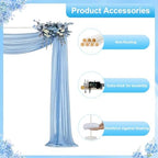 Square Arch Stand Detachable Lightweight Balloon Arch Kit - Image 6