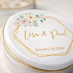 Personalized Coffee Scented Soy Wax Candle Favors with Cinnamon Stick & Dried Orange – Rustic Wedding, Bridal & Baby Shower, Birthday, Christmas Event Gifts (10–200 Bulk Available) - Image 4