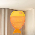 Fish 6pcs Mermaid Fish Shaped Hanging Nautical Party Decoration Supplies for Baby Shower Birthday - Image 5