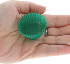 CybrTrayd No.5 Glassine Paper Approximately 5,000 Pieces – 1-1/4” Base, 3/4” Wall Candy Cups, Green - Image 5