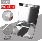 Small Gift Boxes with Lids for Presents Silver Gift Box 5 Pack 6X6X3 Inch - Image 4
