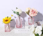 36pcs Pink Glass Bud Vase Set, Small Flower Vases for Centerpieces in Bulk - Image 3
