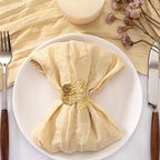 Cheesecloth Napkins Champagne Cloth Napkins Table Napkin,Set of 50 - Image 2