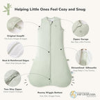 Momcozy Sleep Sack for Toddler 12–24 Months, 1.5 TOG Baby Wearable Blanket - Image 2