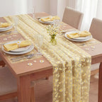 8 Pcs Yellow Daisy Table Runners 29 x 70 in Daisy Tablecloth - Image 4