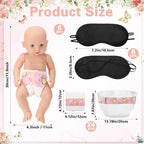 37 Pcs Baby Shower Diaper Changing Game Supplies, Warmth - Image 2