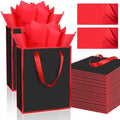 Epoesch 24 Pack Gift Bags with Handles & 24 Tissue Papers – 8x5x10 Inches by Unknown