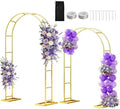 WellSign 7.2FT, 6FT Balloon Arch Backdrop Stand Set of 2 by WellSign