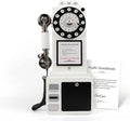 Vintage Audio Guest Book Wedding Phone, Audio Guestbook, White by FESTRING