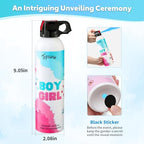 Gender Reveal Fire Extinguisher Set for Newborn Baby, 4Pcs Blue Gender Reveal Smoke Bombs, 100% Biodegradable Color Blaster for Cool Gender Reveal Ideas, Confetti Power Cannon Shooter Party Supplies - Image 2