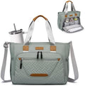FHELAD Diaper Bag Tote, Large Tote Diaper Bag with Luggage Strap, 14 Pocket by FHELAD
