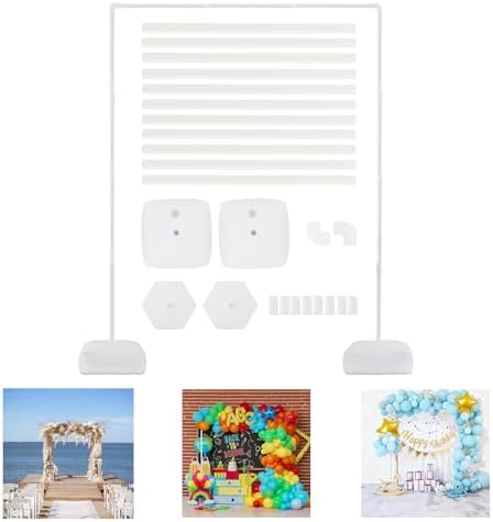 Square Arch Stand Detachable Lightweight Balloon Arch Kit by Kusamue