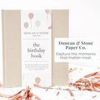 Duncan & Stone Hardcover Birthday Book & Baby Memory Album, 72 Pages - Image 4