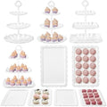 Kootek 10pcs Cupcake Stand Dessert Table Display Set Serving Tray for Party by Kootek